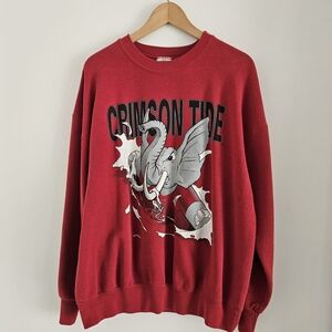 Vintage Nutmeg Alabama Crimson Tide Sweatershirt Extra Large 90s